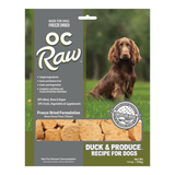 OC Raw Freeze Dried Duck Slider 14oz