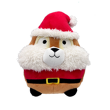 Huxley & Kent Dog Pudgies Santa Squirrel Toy