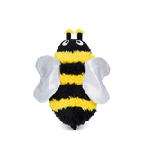 Fab Dog Fluffy Bumble Bee Dog Toy