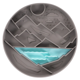 Messy Mutts Interactive Lickin Bowl Grey Mountain