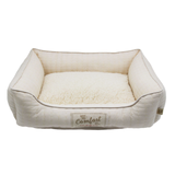 Happy Tails Quilted Cuddler Sand 24x20