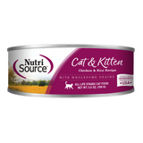NutriSource Cat & Kitten Chicken Rice 5.5oz