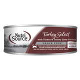NutriSource Cat GF Turkey and Turkey Liver 5.5z