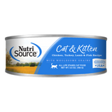 NutriSource Cat & Kitten Chicken Turkey Lamb Fish 5.5oz