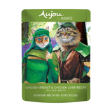 Rawz Cat Aujou Shredded Chicken Liver 2.46oz PCH