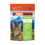 Feline Naturals Cat GF Chicken Lamb Pouch 3oz