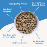 Steve's Quest Cat Raw Nuggets Whitefish 2lb