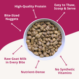 Steve's Quest Cat Raw Nuggets Beef 2lb