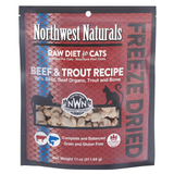 Northwest Naturals Cat Freeze Dried Nibbles Beef Trout 11oz