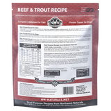 Northwest Naturals Cat Frozen Raw Nibbles Beef Trout 2lb