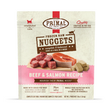 Primal Raw Beef Salmon Nugget Cat 3lb