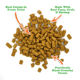 Meowijuana Crunchie Munchie Seafood Cat Treat 3oz