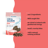 Icelandic Cat Mini Cod & Salmon Combo Bites 1.7oz