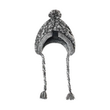 Canado Pooch Dog Polar Pom Pom Hat Grey