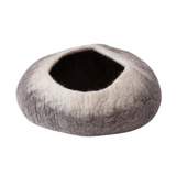 DDKC Ombre Wool Pet Cave White & Black