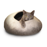 DDKC Ombre Wool Pet Cave White & Black
