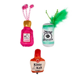 Fringe Kitten My Drink On 3pc Cat Toy