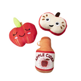 Fringe Apple Of My Eye 3 Pack Small Dog Toy Set