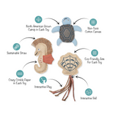 Fringe Vitamin Sea Buds 3pk Cat Toys