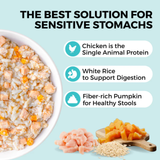 KOHA Dog Bland Chicken Rice Pouch 12.5oz