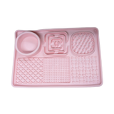 Silicone Multi Section Slow Feeder Mat