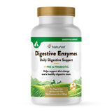 NaturVet Digestive Enzymes Dog 60ct
