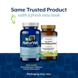 NaturVet Senior Wellness Aches & Discomfort 60 Tabs