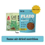 Plato Cat GF Air-Dried Treats Chicken Catnip 2.5oz