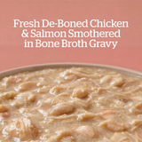 Now! Cat GF Good Gravy Flaked Chicken Salmon 3oz