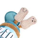 Zippy Paws Burrow Bungee Peanut Butter Jar Toy