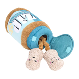 Zippy Paws Burrow Bungee Peanut Butter Jar Toy