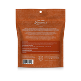 Back view of a God Treat Naturals Our Berry dog food bag, showing the text, ingredients, and barcode on a clean white background.