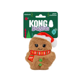 Kong Holiday Snuzzles Gingerbread Dog Toy XS