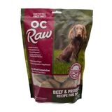 OC Raw Freeze Dried Beef & Produce Patties 14oz
