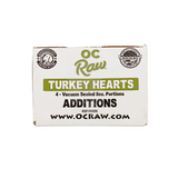OC Raw Dog Frozen Turkey Hearts