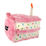 Zippy Paws Plush Birthday Cake Pink