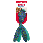 Kong Wubba dog toy with packaging on a white background