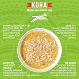 KOHA Dog GF Shredded Chicken Duck 12.5oz