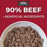 KOHA Dog GF LID 90% Beef 13oz