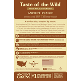 Taste of the Wild Ancient Prairie
