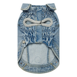 GF Pet Denim Dog Jacket All Season 90's Light Wash Color