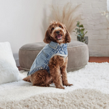 GF Pet Denim Dog Jacket All Season 90's Light Wash Color