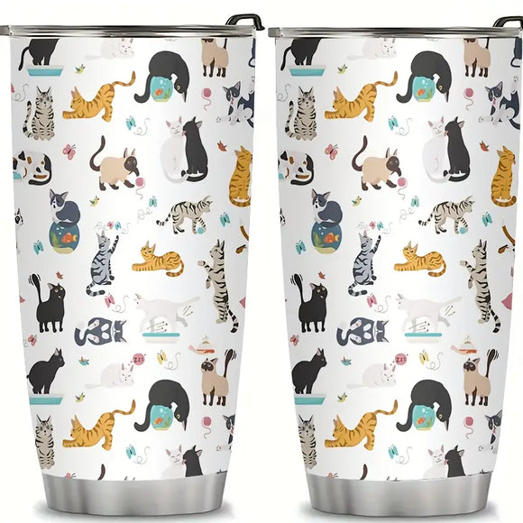 Playful Kitty Tumbler 20oz