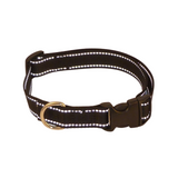 Locatis Reflective Adjustable Collar Black