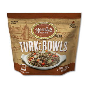 Fromm Bonnihill Frozen TurkiBowls Dog