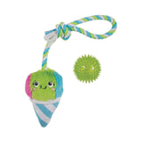 Fringe Conefidence Is Yummy Plush Dog Toy