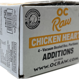 OC Raw Dog Frozen Chicken Hearts
