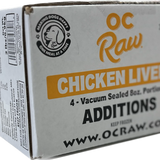 OC Raw Dog Frozen Chicken Liver