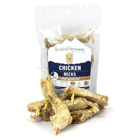 Natural Dog Freeze Dried Chicken Necks 3oz