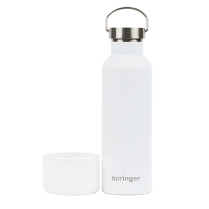 Springer Travel Bottle Dog & Me White